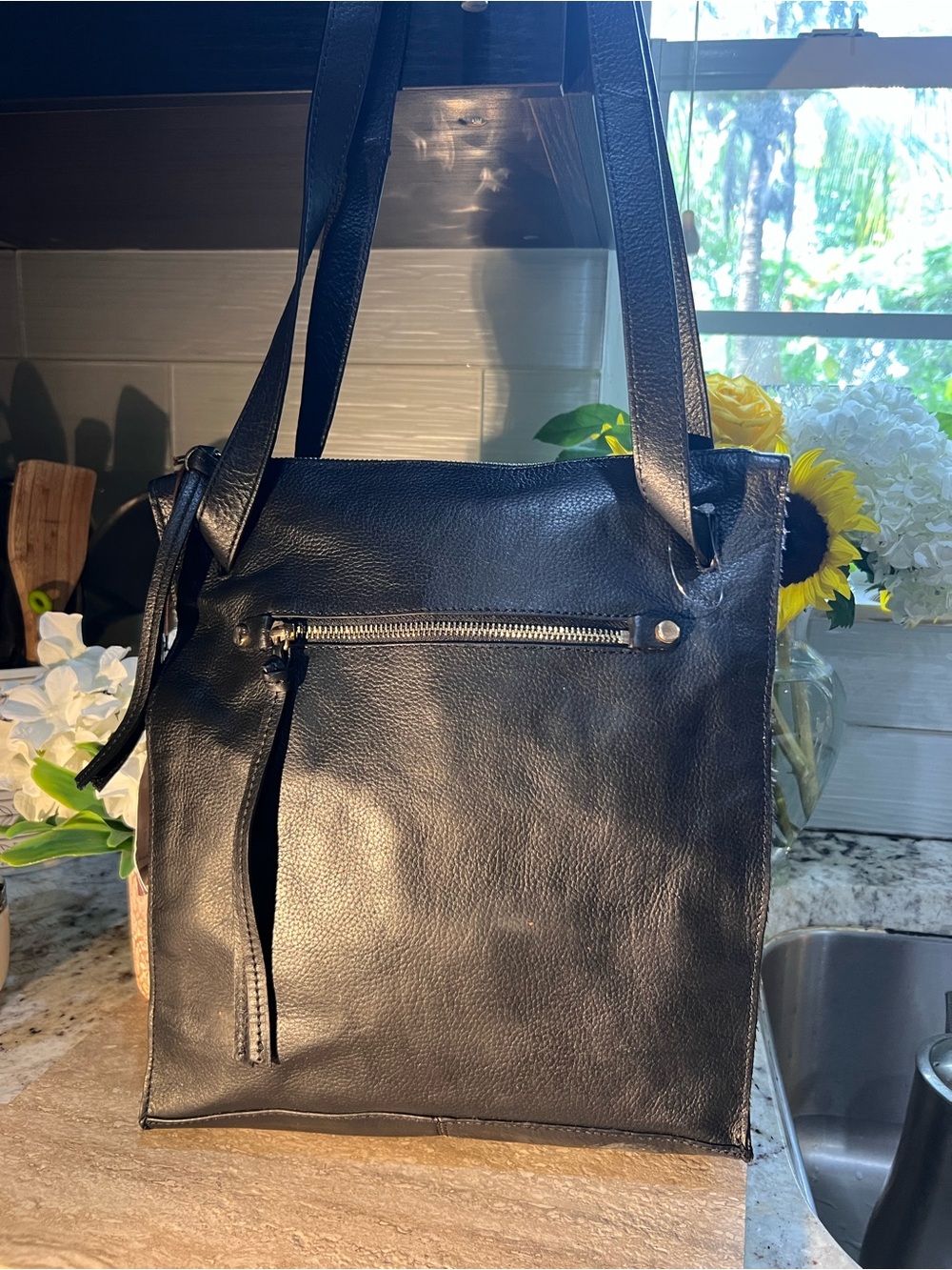 Genuine Leather Kooba Tote Bag - Shoulder or crossbody Orig MSRP $298
